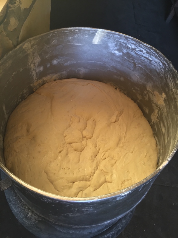 The bread dough